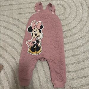 Pink Minnie Mouse Baby Romper